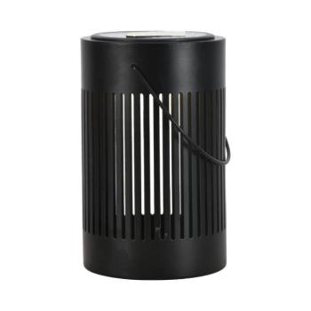Design napelemes kerti lámpa, 0,5w, 3000K, meleg fehér, 21lm, 180°, fekete, V-TAC, 23385 kép