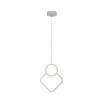 Designer függeszték, 12w, 3000K, meleg fehér, 1300lm, fehér, CRI>80, V-TAC, 15000 kép