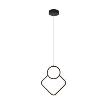 Designer függeszték, 12w, 4000K, természetes fehér, 1300lm, fekete, CRI>80, V-TAC, 14999 kép