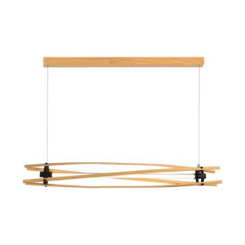 Designer függeszték, 15w, 3000K, meleg fehér, 1600lm, 180°, fa, fekete, CRI>80, V-TAC, 23368 kép