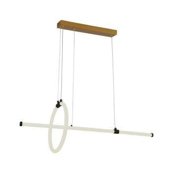 Designer függeszték, 16w, 3000K, meleg fehér, 1820lm, 270°, fekete, CRI>80, V-TAC, 8022 kép