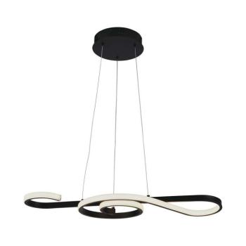 Designer függeszték, 18w, 3000K, meleg fehér, 2260lm, 180°, fekete, CRI>80, V-TAC, 8020 kép