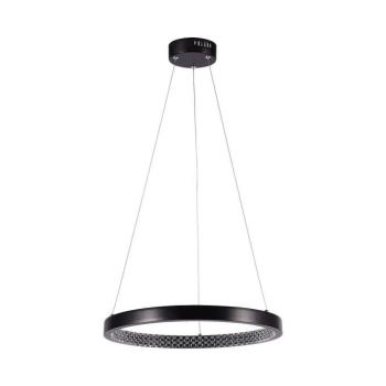 Designer függeszték, 19w, 3000K, meleg fehér, 2160lm, 120°, fekete, CRI>80, V-TAC, 10052 kép