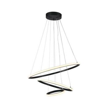 Designer függeszték, 32w, 3000K, meleg fehér, 3880lm, 180°, fekete, CRI>80, V-TAC, 8017 kép