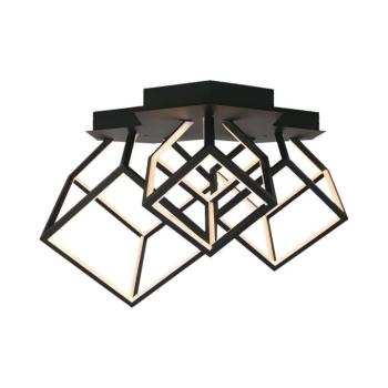 Designer függeszték, 46w, 3000K, meleg fehér, 4900lm, fekete, CRI>80, dimmelhető, V-TAC, 15342 kép