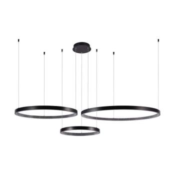 Designer függeszték, 57w, 4000K, természetes fehér, 6840lm, 120°, fekete, CRI>80, V-TAC, 10053 kép