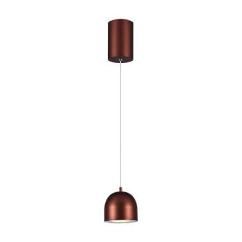 Designer függeszték, 8,5w, 3000K, meleg fehér, 850lm, 120°, barna, CRI>80, V-TAC, 7997 kép