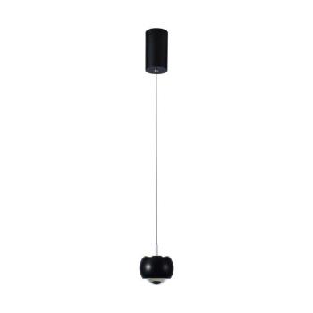 Designer függeszték, 9w, 3000K, meleg fehér, 1000lm, 120°, fekete, CRI>80, V-TAC, 10078 kép