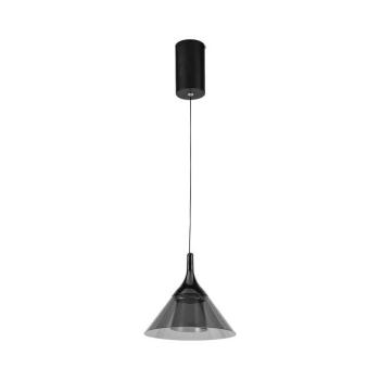 Designer függeszték, 9w, 4000K, természetes fehér, 1000lm, 120°, fekete, CRI>80, V-TAC, 10081 kép