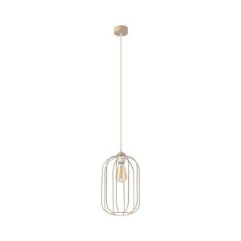 DESTELLO kábeles függőlámpa, 1xE27/15W/230V, átmérő 21 cm, bézs LM-1.324/A/BEŻ kép
