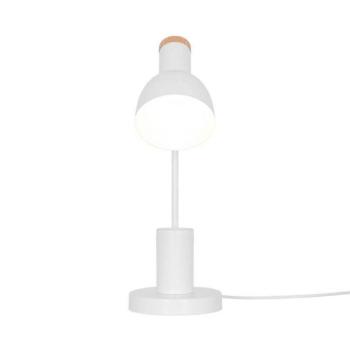 Devone asztali világítás, fehér, magasság 43 cm, fém kép