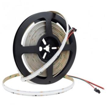 Digitális COB LED szalag, RGBW, W=hideg fehér, 12V, 720 LED/m, 16 W/m, Eco Light, EC61448 kép