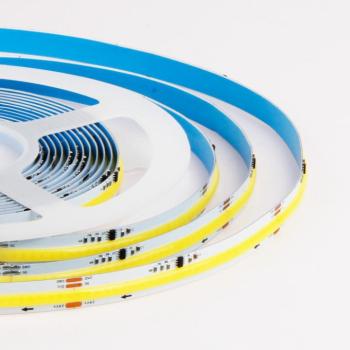 Digitális LED szalag, természetes fehér, 24V, COB, DOTLESS, 360 LED/m, 14 W/m, Miboxer, SPI1N03C kép