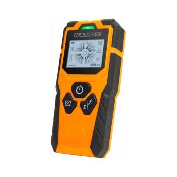 Digitális multifunkciós detektor 9V 1x6LR61 IP54 narancssárga 10040