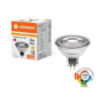Dimmelhető LED MR16 reflektorizzó GU5,3/5,3W/12V 3000K 36° CRI 97 - Ledvance 4099854058837 kép
