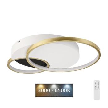 Dimmelhető mennyezeti lámpa BENITO LED/31W/230V 3000-6500K fehér/arany LM-LL-2.246 kép