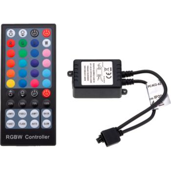 Dimmer , RGBW , Távirányítós , 12/24V , 96/192W , 40 gombos kép