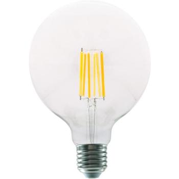 Diolamp Globe Filament LED izzó, átlátszó, G125, 12 W/ 230 V/ E27/ 2700 K/ 1540 lm/ 360° kép