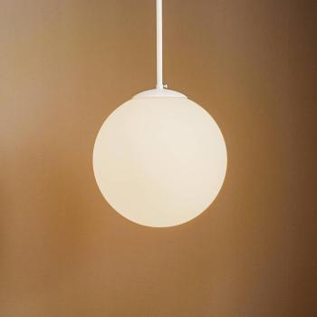 Dione függő világítás, 1 izzós, fehér, 30 cm kép