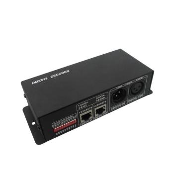 Dmx512 dekóder 12a, 144W, dimmelhető, fekete, Optonica, 6308 kép