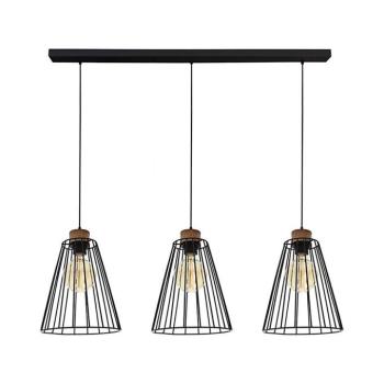 DO19319304 - ORAZIO 3 ágú függeszték 3xE27/60W/230V fenyő DO19319304 kép