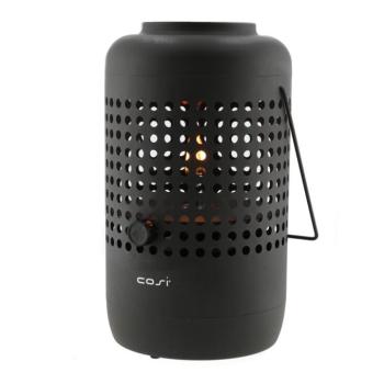 Drop fekete gázlámpa, magasság 37 cm - Cosi kép
