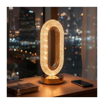 DUBAI dimmelhető, újratölthető LED asztali lámpa LED/2W/5V 400 mAh arany 12504 kép