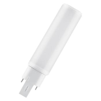 OSRAM DULUX LED D18 EM LED égő, 7 W, G24d-2, 3000 K, meleg fehér, 148 mm kép