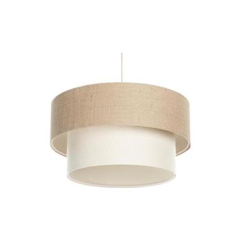 DUO kábeles függőlámpa 1xE27/60W/230V, átm. 40 cm, bézs/krém 061-090-40 kép