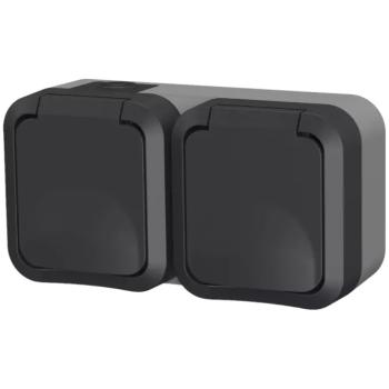 Dupla aljzat AQUA PRO IP55 grey 60325 kép
