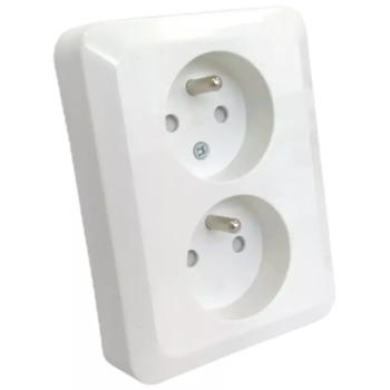 Dupla aljzat czeskie Z/U SILVA white 46138 kép