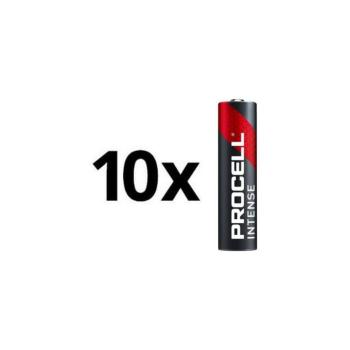 Duracell - 10 db Alkáli elem Procell Intense LR03/AAA 1,5V 1465 mAh DRPLR3IN kép
