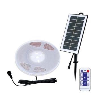 DX-SOLAR-3000/5M - LED Napelemes Szalag 3,7V 2400 mAh 5m IP65 DX-SOLAR-3000/5M kép