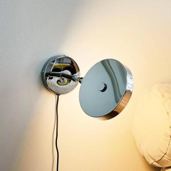 Dyberg Larsen LED fali lámpa Starlight, króm Ø 14 cm, dimmelhető. kép