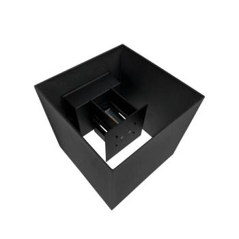 Dyberg Larsen LED fali lámpa Venus, fekete, szélesség 15 cm kép