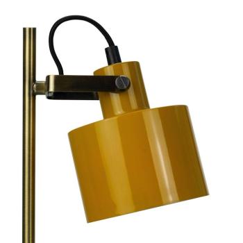 Dyberg Larsen Ocean asztali lámpa, curry/sárgaréz/türkiz, 43 cm kép