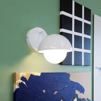 Dyberg Larsen Rose fali világítás, fehér, fényes kép