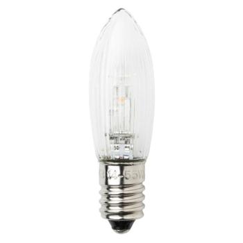 E10 0,3W 14-55V LED tartalék izzók 3db gyertya kép