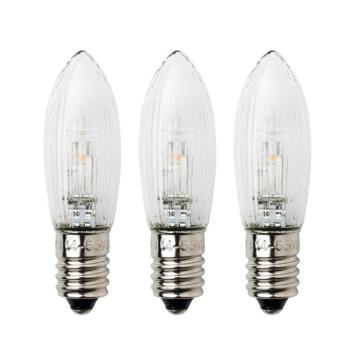 E10 0,3W 24V tartalék izzók, 3 db-os csomag kép