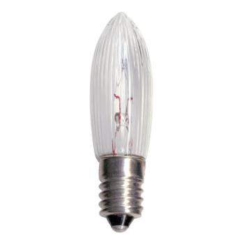 E10 1,8 W 24 V tartalék izzó, 3db gyertyaforma kép