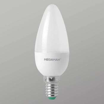 E14 3,5W LED gyertya lámpa opál, 2800K kép