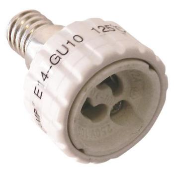 E14-GU10 átalakító izzó foglalat 220-240V, Eurolamp, 297470 kép