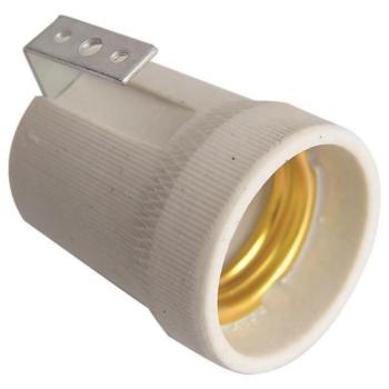 E27-es porcelán foglalat 220-240V, Eurolamp, 898719 kép