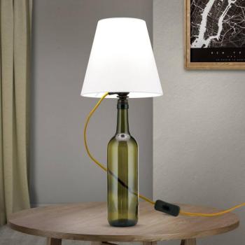 E27-foglalat BOTTLE, arany színű kábel, hossza 200 cm kép