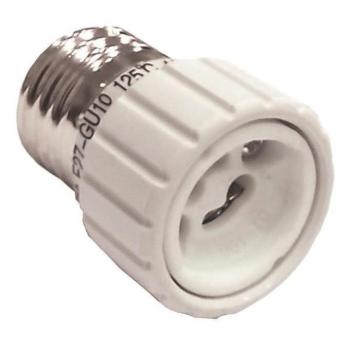 E27-GU10 átalakító izzó foglalat 220-240V, Eurolamp, 208435 kép