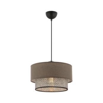 ECHO kábeles függeszték 1xE27/60W/230V barna/szürke 390FLH2506 kép