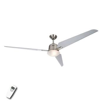 ECO AVIATOS mennyezeti ventilátor, Ø 162 cm, ezüst, egyenáramú, csendes kép