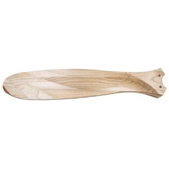 ECO GENUINO mennyezeti ventilátor, fekete/világos fa, 122 cm, csendes kép