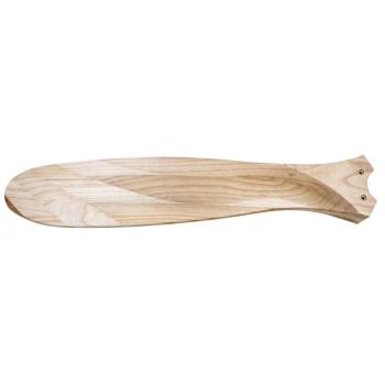 ECO GENUINO mennyezeti ventilátor, króm/világos fa, Ø 122 cm, csendes kép
