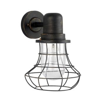 Eco-Világítás - Kültéri fali lámpa BIRD 1xE27/60W/230V IP44 1901 BG kép